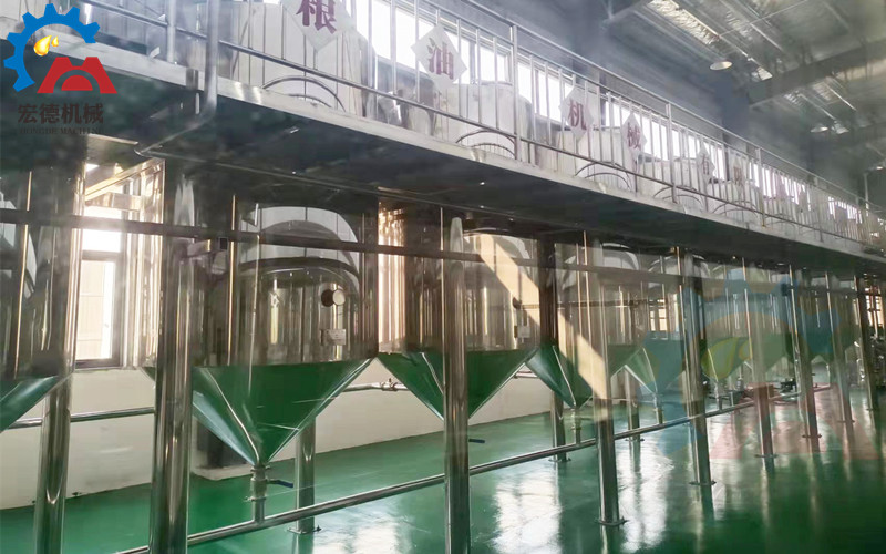 棉籽油毛油深加工，精煉設備脫除雜質(zhì)生產(chǎn)健康食用油